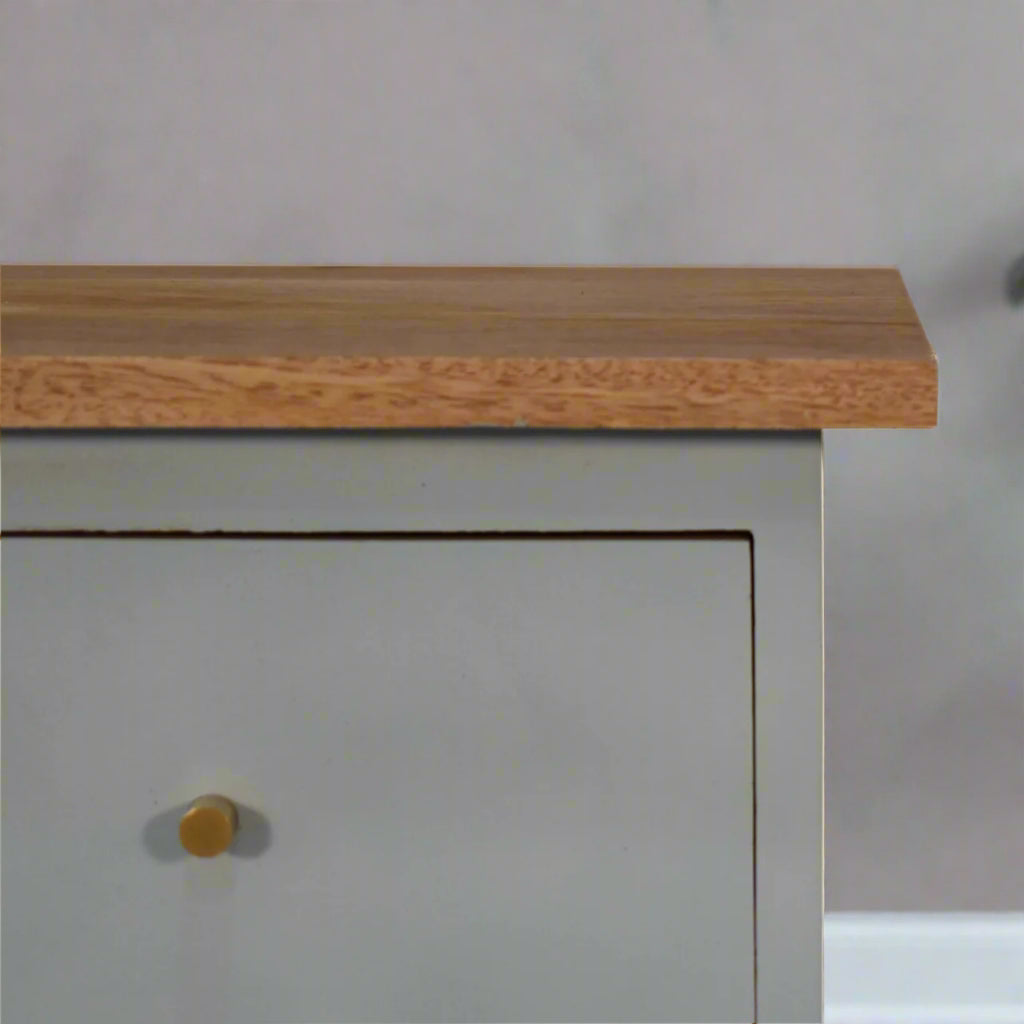 Sky Blue Hand Painted Drawer Set