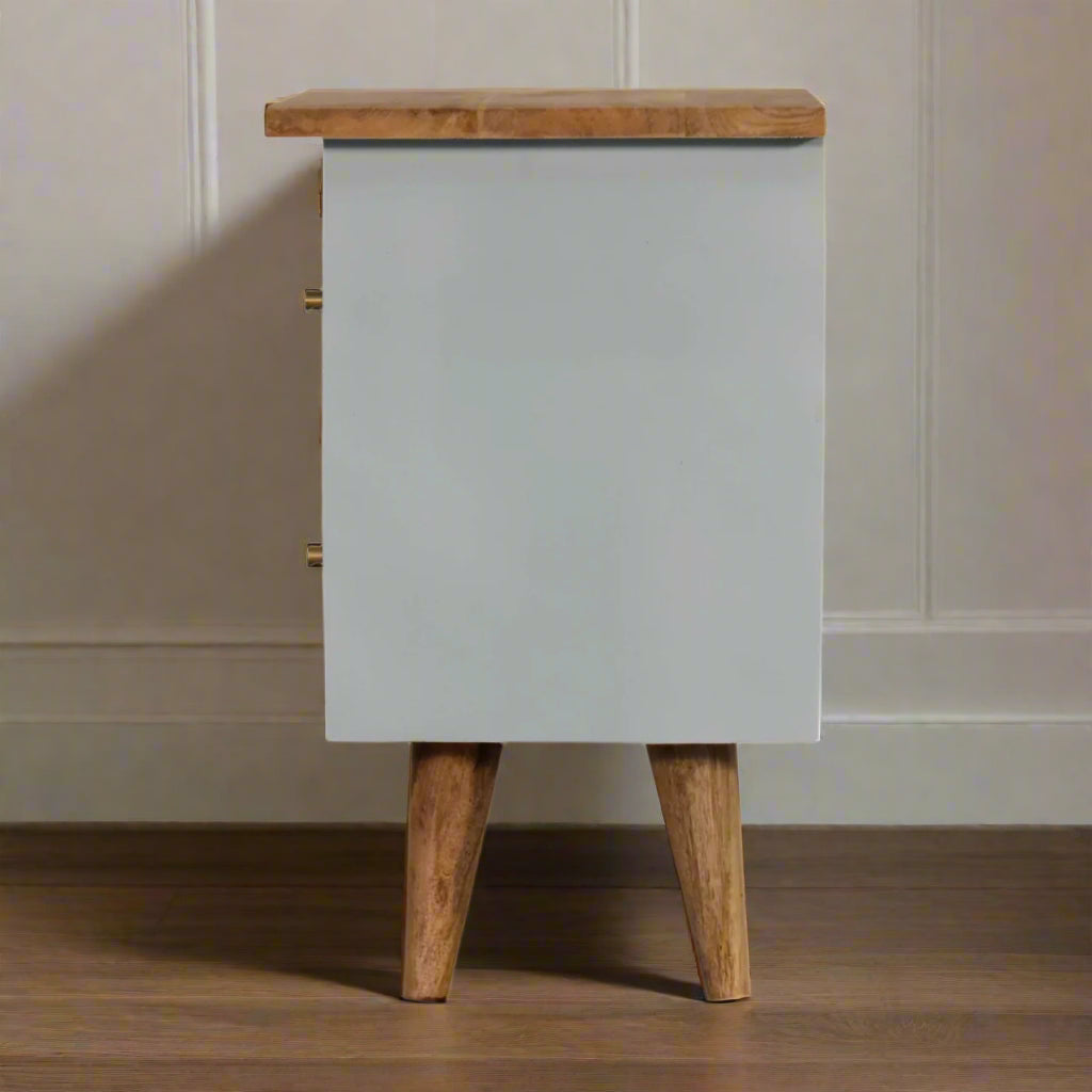 Sky Blue Hand Painted Drawer Set