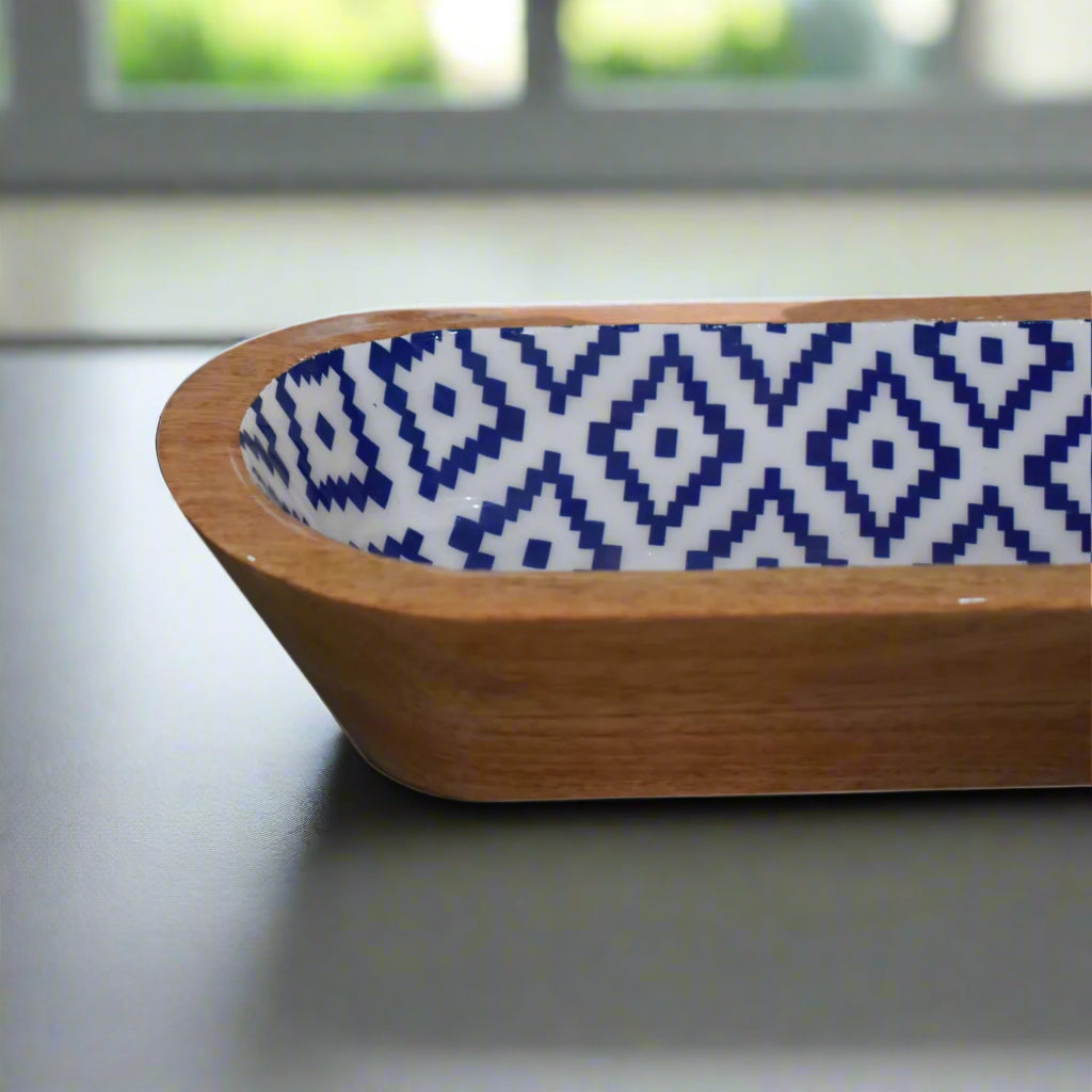 Aztec Rectangle Bowl Set of 2