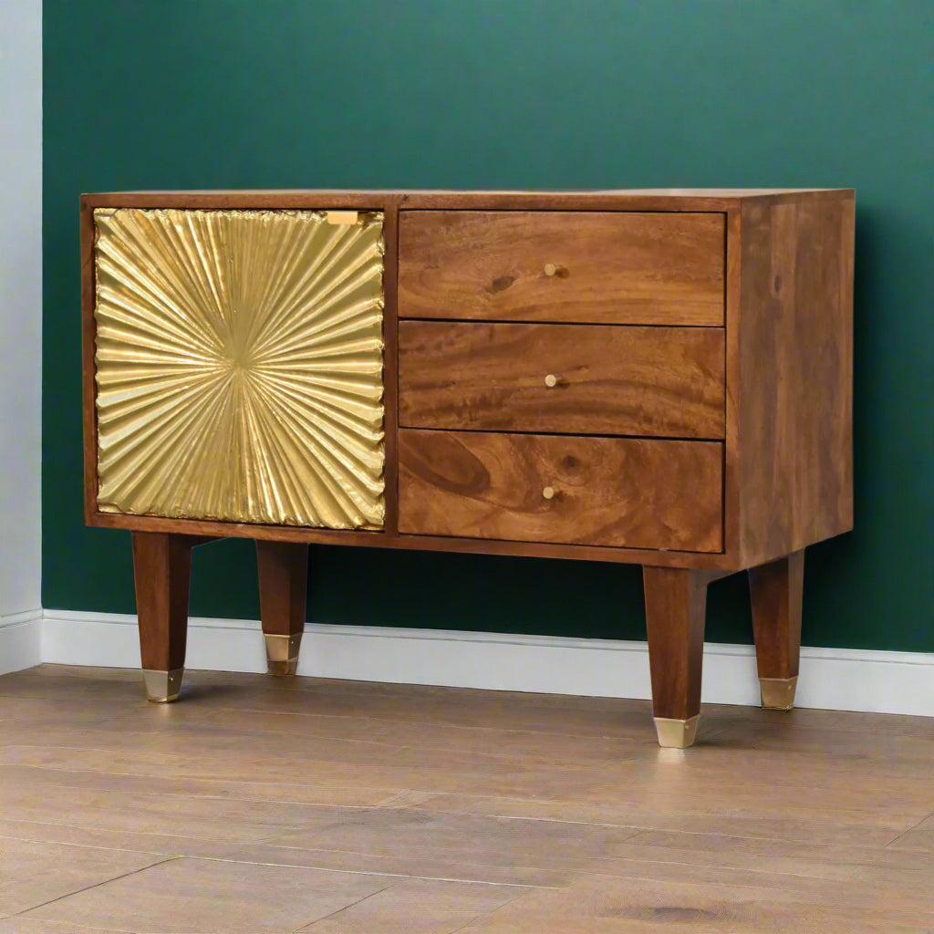 Manila Gold Tapered Sideboard