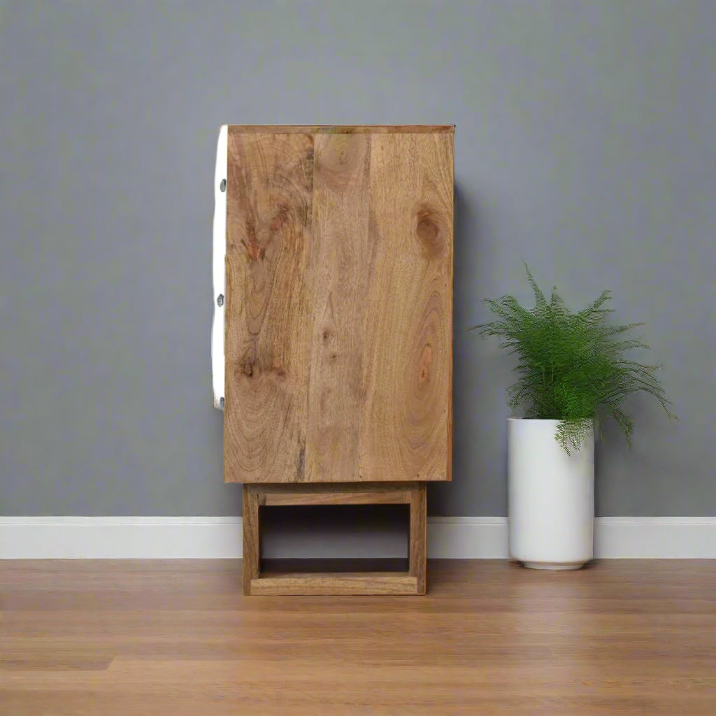 Honeycomb U-Shape Bone Inlay Chest