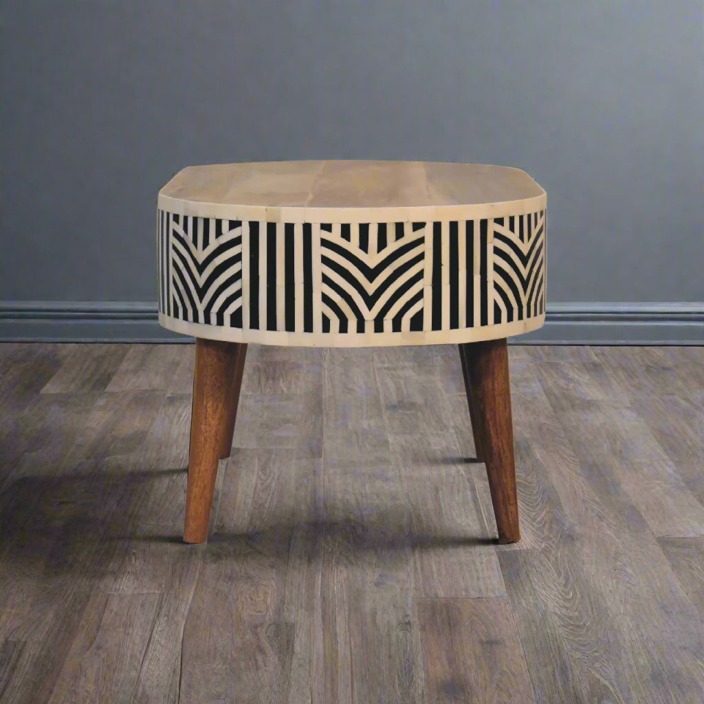 Edessa Bone Inlay Coffee Table