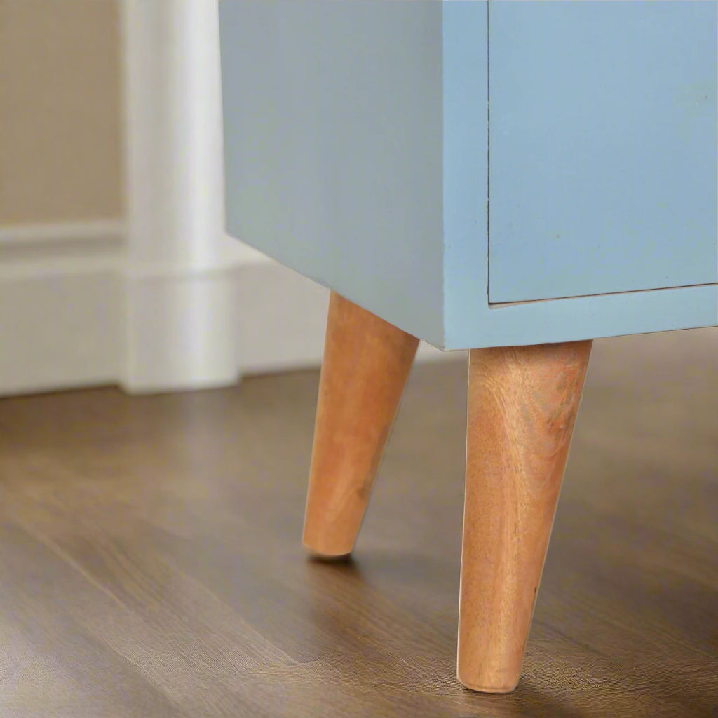 Blue Hand Painted Drawer Set