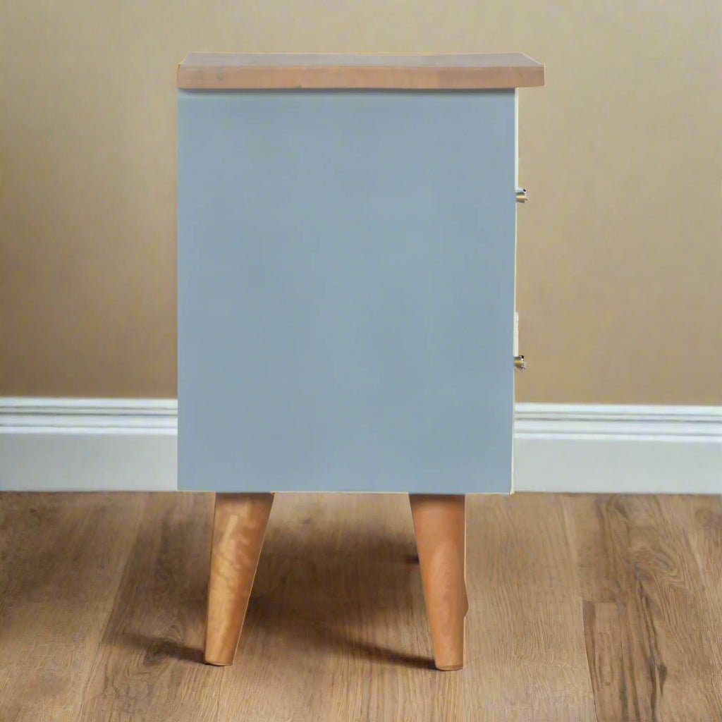 Blue Hand Painted Drawer Set