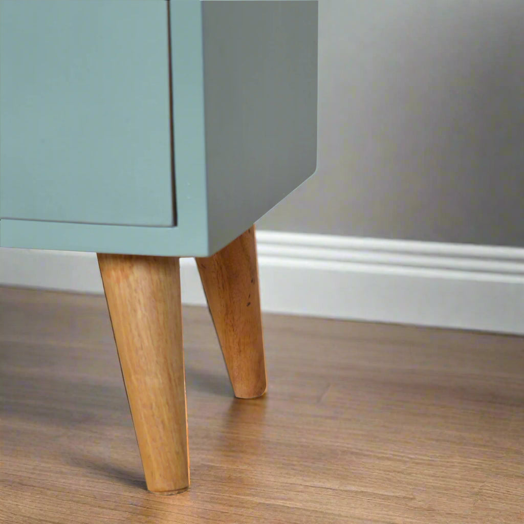 Green Hand Painted Drawer Set