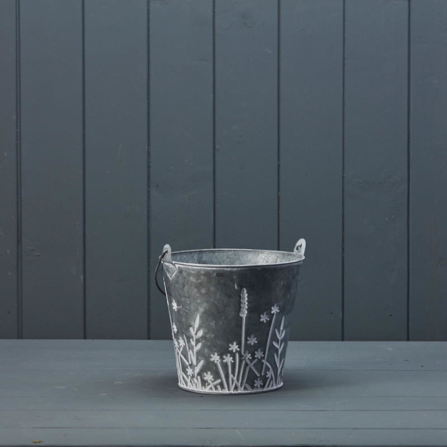 Meadow Design Bucket Planter (large)