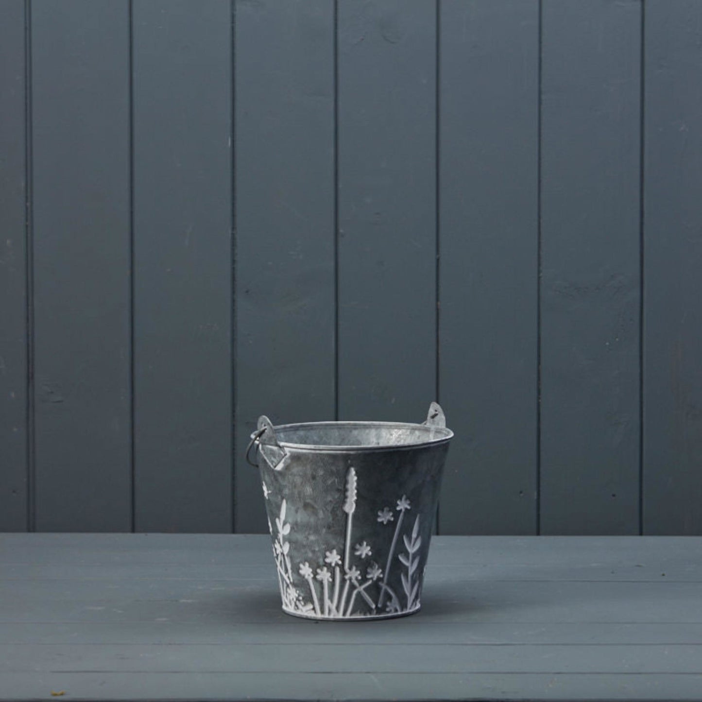 Meadow Design Bucket Planter (small)