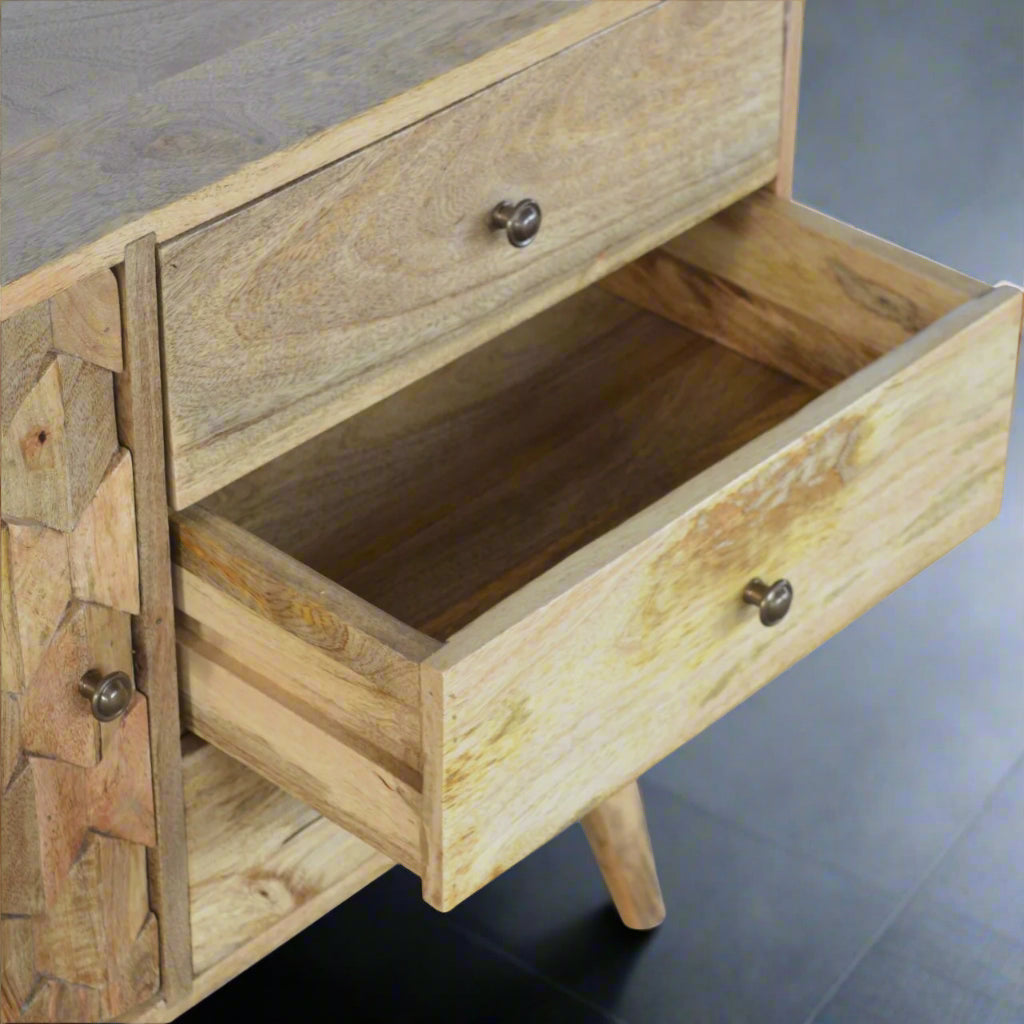 Pineapple Carved Sideboard