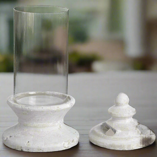 Glass Candle Holder