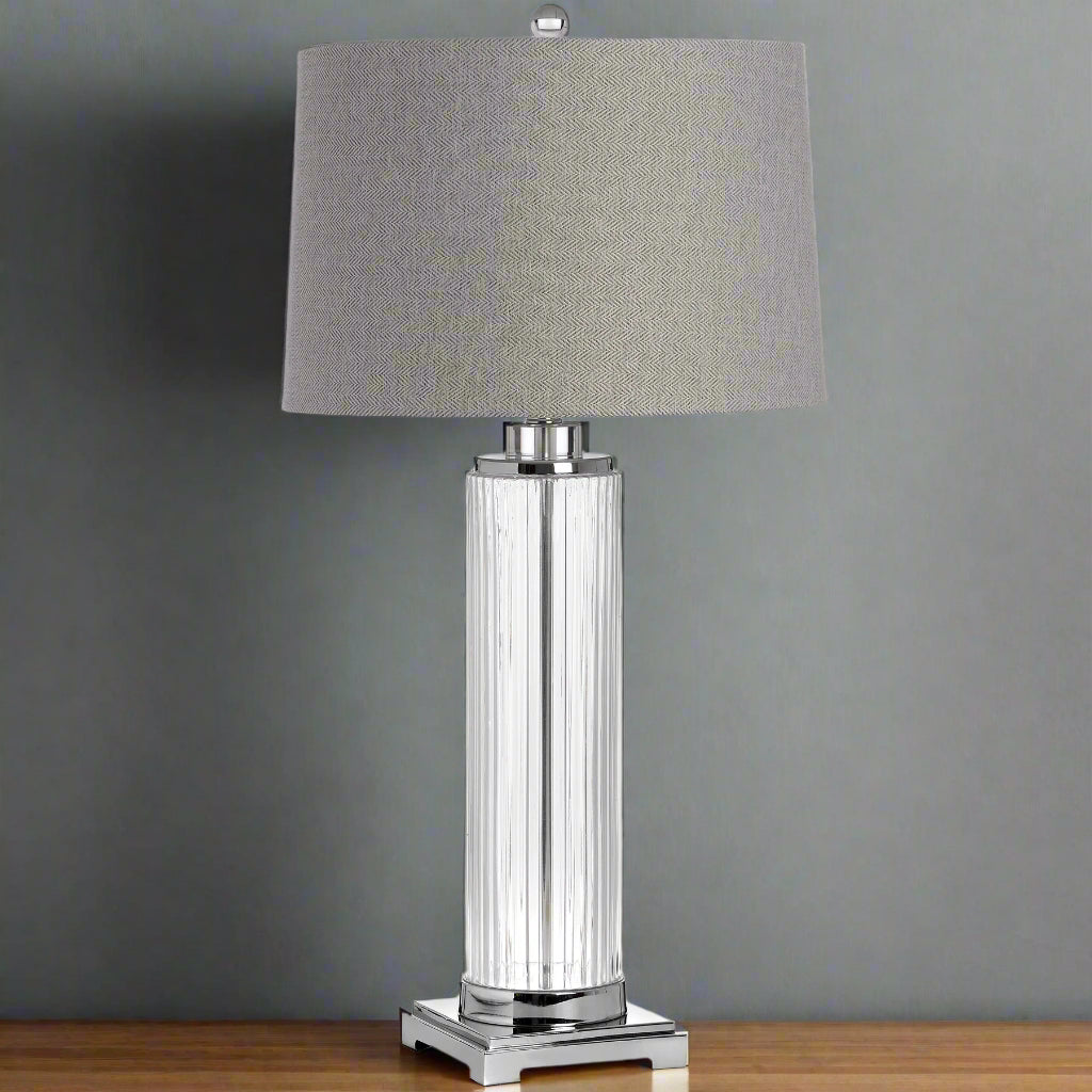 Roma Glass Table Lamp
