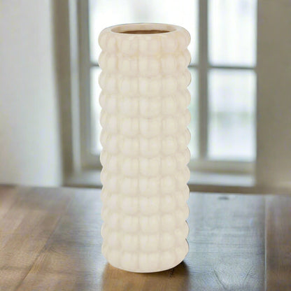 Seville Cream Bubble Vase