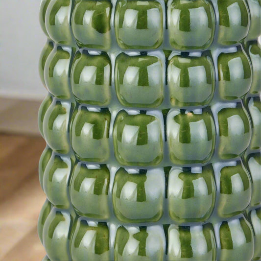 Seville Olive Bubble Vase