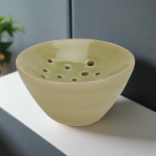 Light Green Ceramic Flower Frog