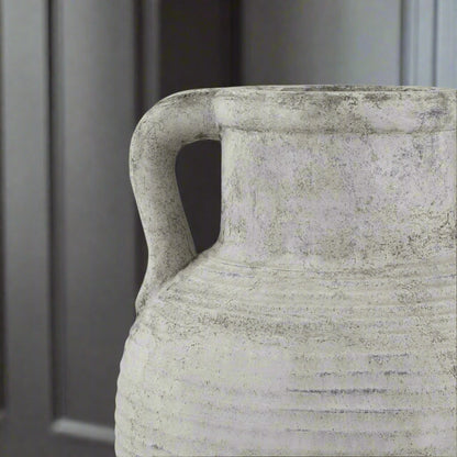 Athena Stone Amphora Vase Pot (Large)