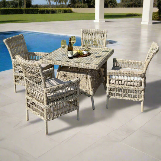 Provence 4 Seater Dining Set