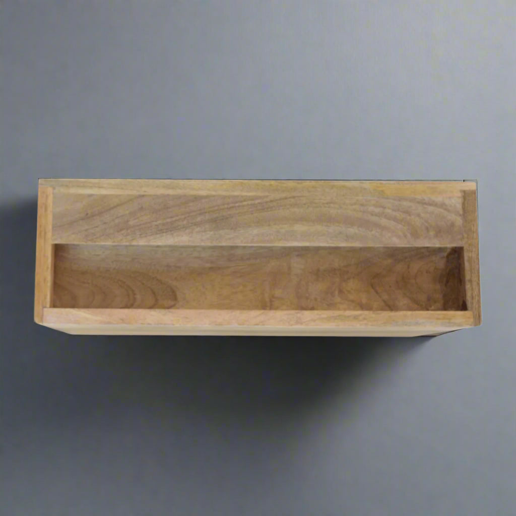 Honeycomb Wall Mounted Bone Inlay Drawer
