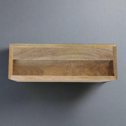 Honeycomb Wall Mounted Bone Inlay Drawer