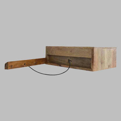 Honeycomb Wall Mounted Bone Inlay Drawer