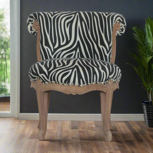 Zebra Print Chair