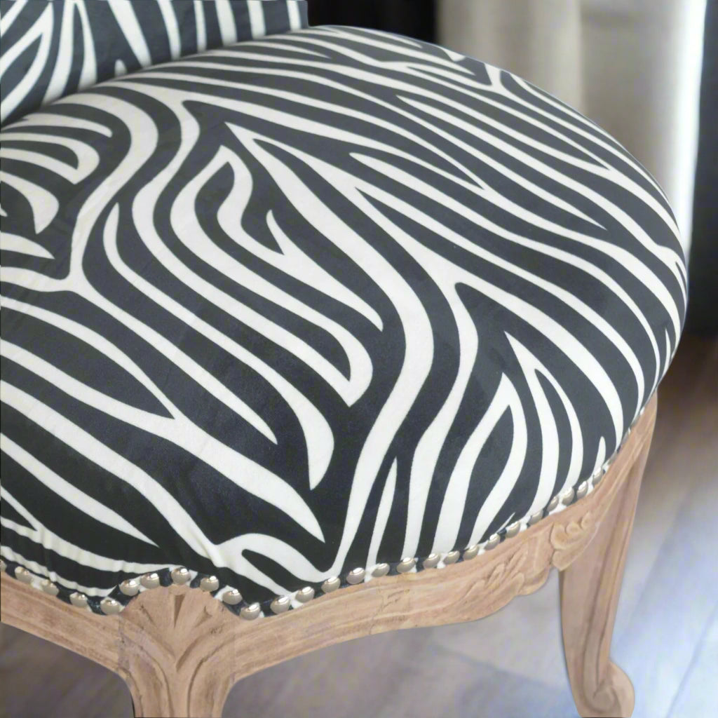 Zebra Print Chair
