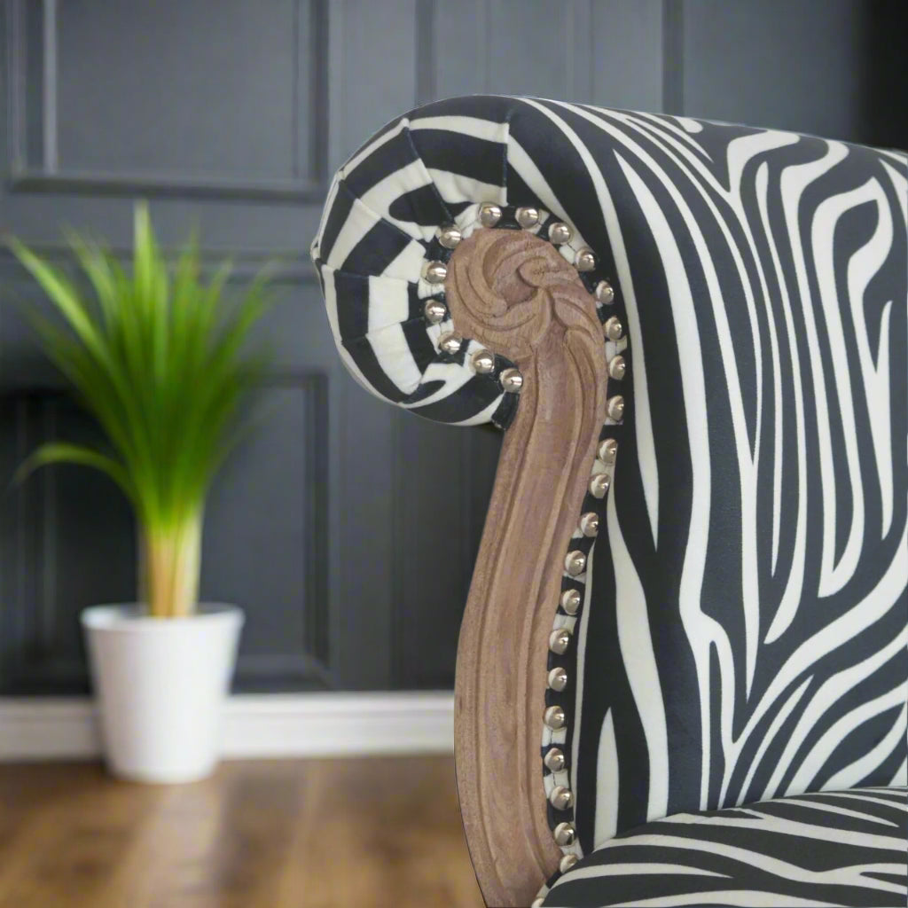 Zebra Print Chair