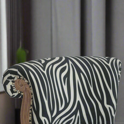 Zebra Print Chair