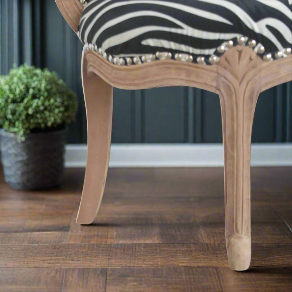 Zebra Print Chair