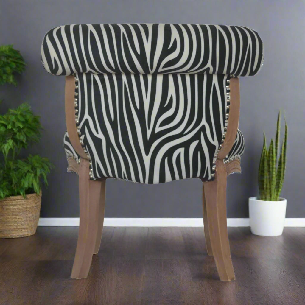 Zebra Print Chair