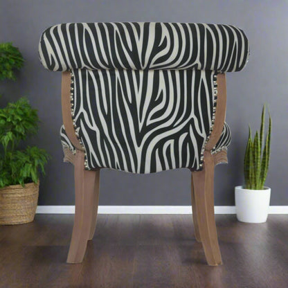 Zebra Print Chair