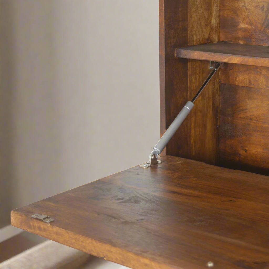Geo Brass Flip Down Desk