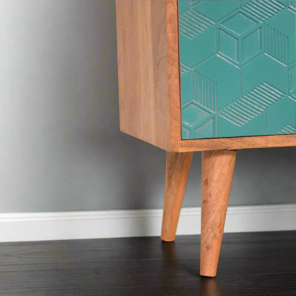 Acadia Teal Sideboard