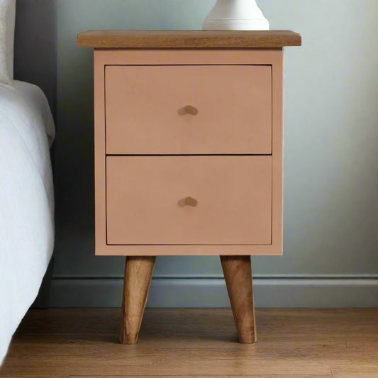 Blush Pink Hand Painted Drawer Set