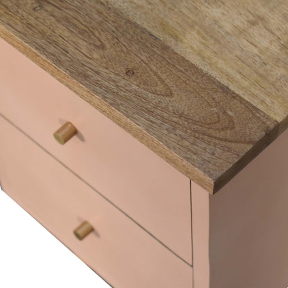 Blush Pink Hand Painted Drawer Set