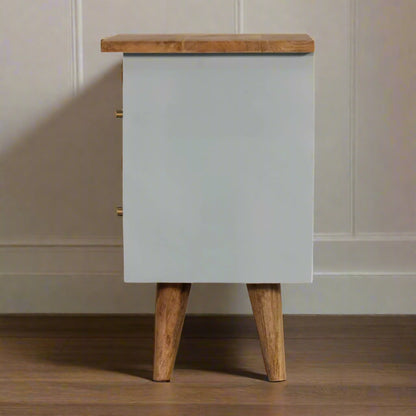 Sky Blue Hand Painted Drawer Set