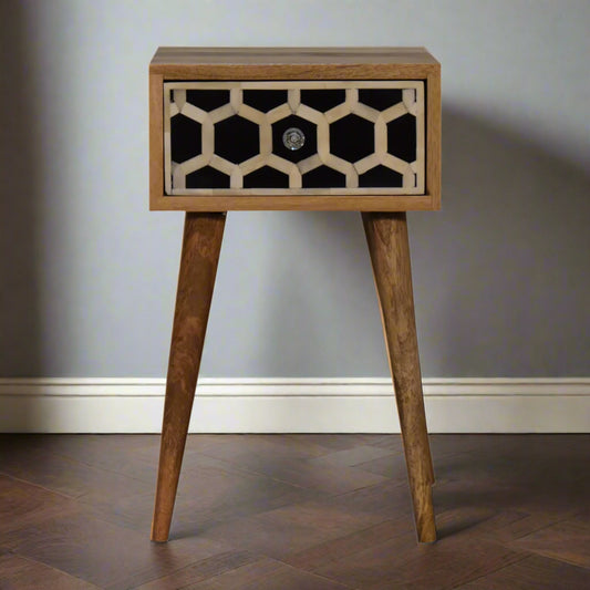 Honeycomb Mini Bone Inlay Drawer Set