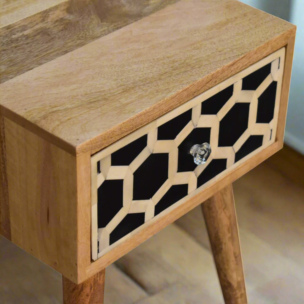 Honeycomb Mini Bone Inlay Drawer Set