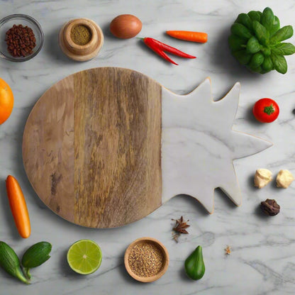 Marble Pineapple Chopping Board