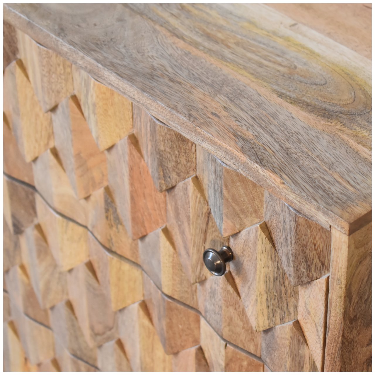 U-Shape Pineapple Drawer Chest