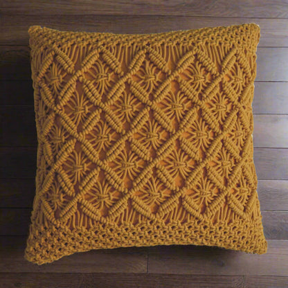Lira Cushion Set of 2 - Mustard