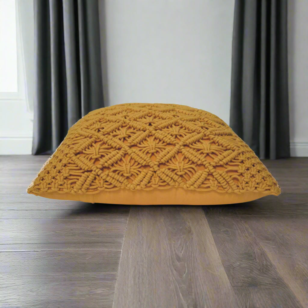 Lira Cushion Set of 2 - Mustard