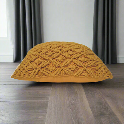 Lira Cushion Set of 2 - Mustard