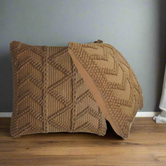Alda Cushion Set of 2 - Coffee