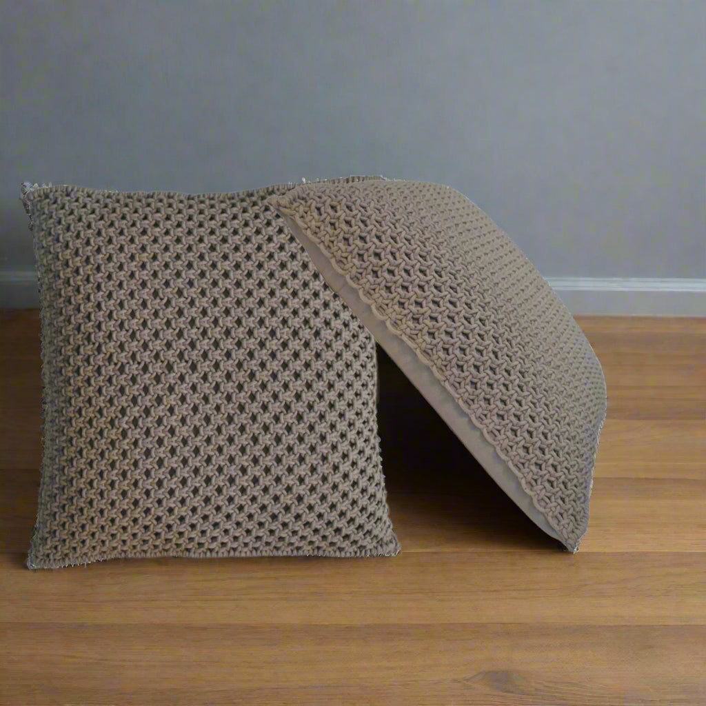 Myra Cushion Set of 2 - Grey