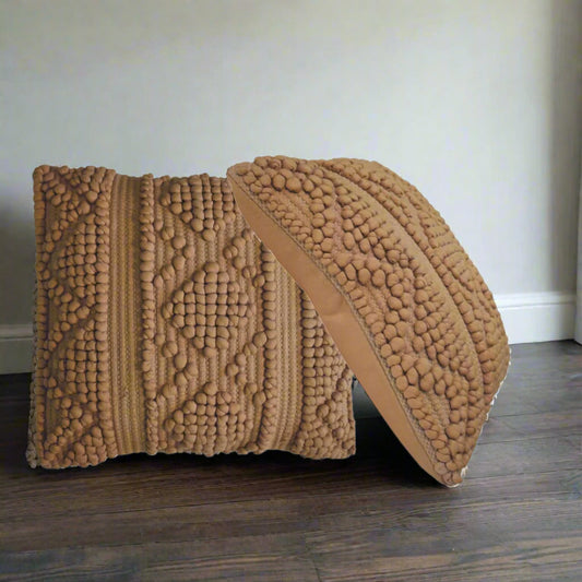 Nola Cushion Set of 2 - Coffee
