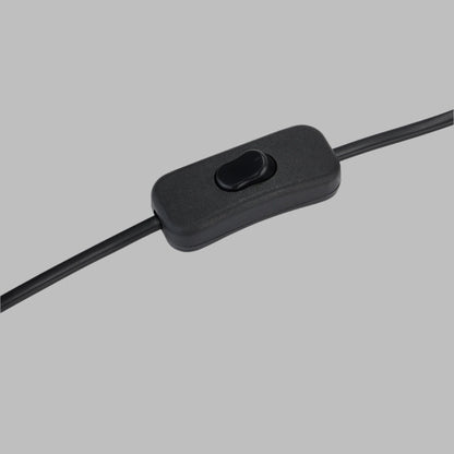 Image of the black switch that controls the Ice Shadows lamp.