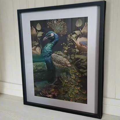 Front view of the Peacock's Gaze showing detailed artwork.