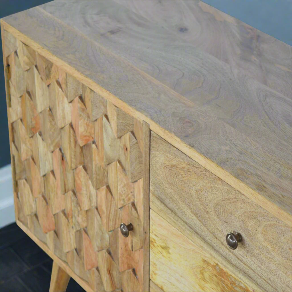 Pineapple Carved Sideboard